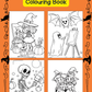 Halloween Art Studio Colouring Book