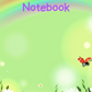 Daisies Under a Rainbow A4 Lined Notebook (Downloadable Ebook)