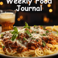 Weekly Food Journal 7 (downloadable digital product)