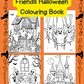 Sweet Ghost Friends Halloween Colouring Book