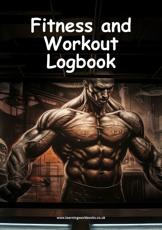 Fitness and Workout Logbook 2 (downloadable digital product)