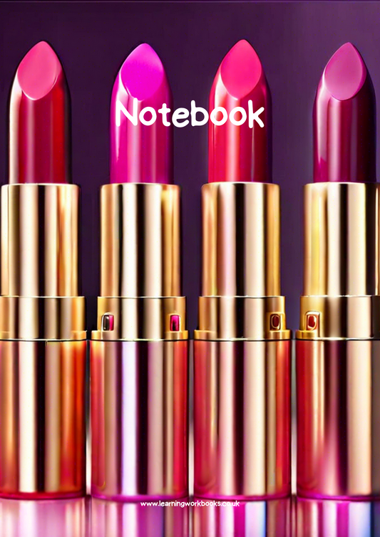 Makeup Notebook 9 (downloadable digital product)