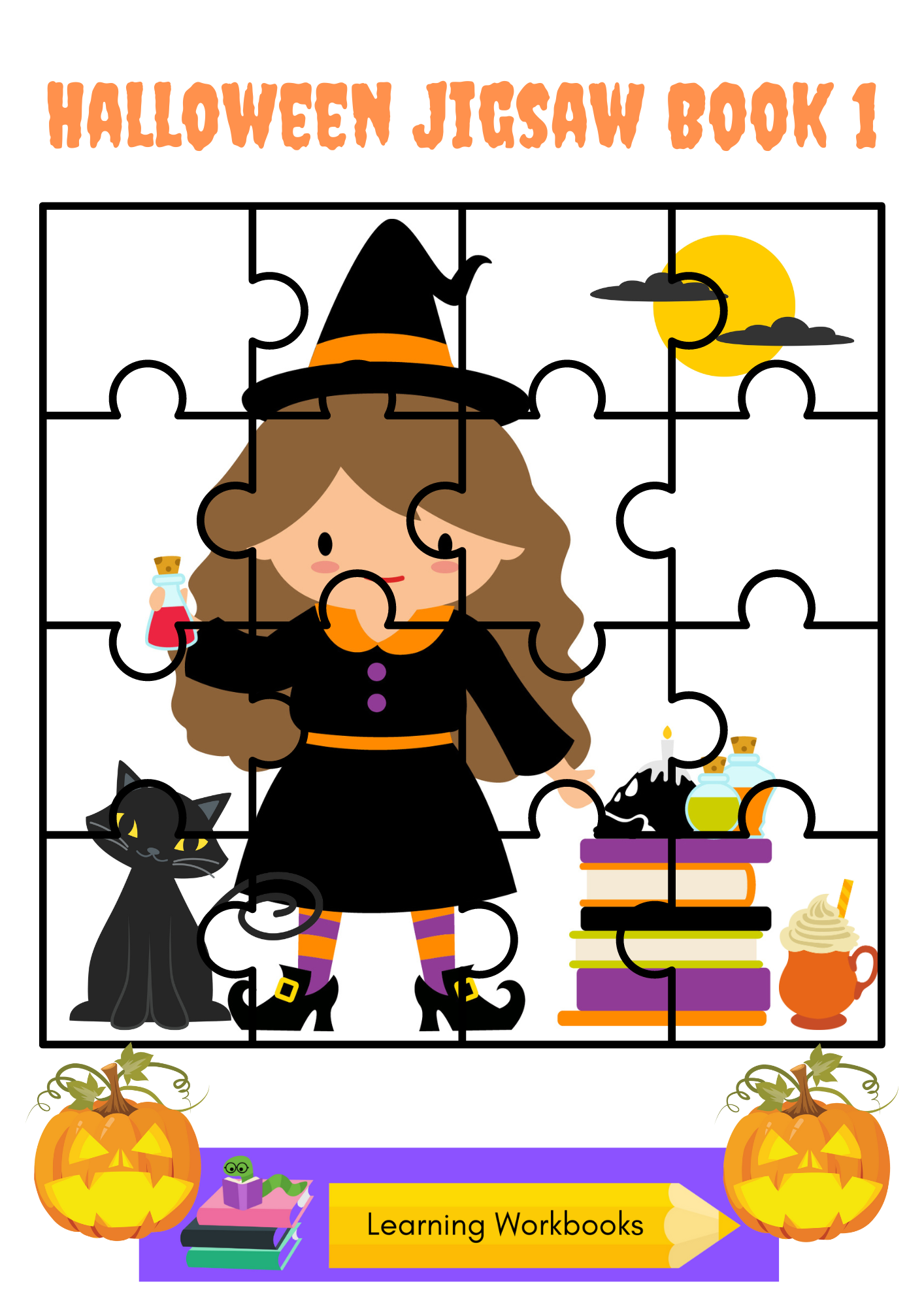 Halloween Jigsaw Book 1