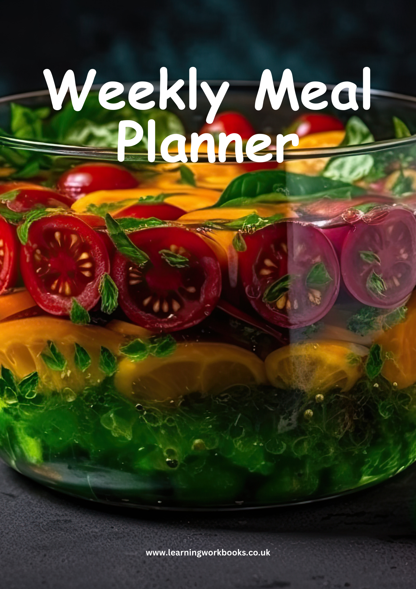 Weekly Meal Planner 7 (downloadable digital product)