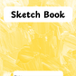 Paintbrush Sketch Book 1 (downloadable digital product)