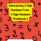 Subtracting 2 Digits From 2 Digit Numbers Workbook 2 (downloadable digital product)