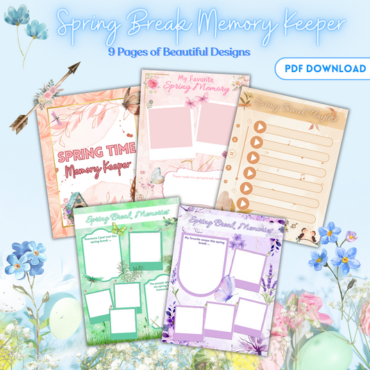 Spring Time Memory Keeper (downloadable digital product)