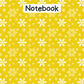Snowflake A4 Lined Notebook 23 (downloadable digital product)