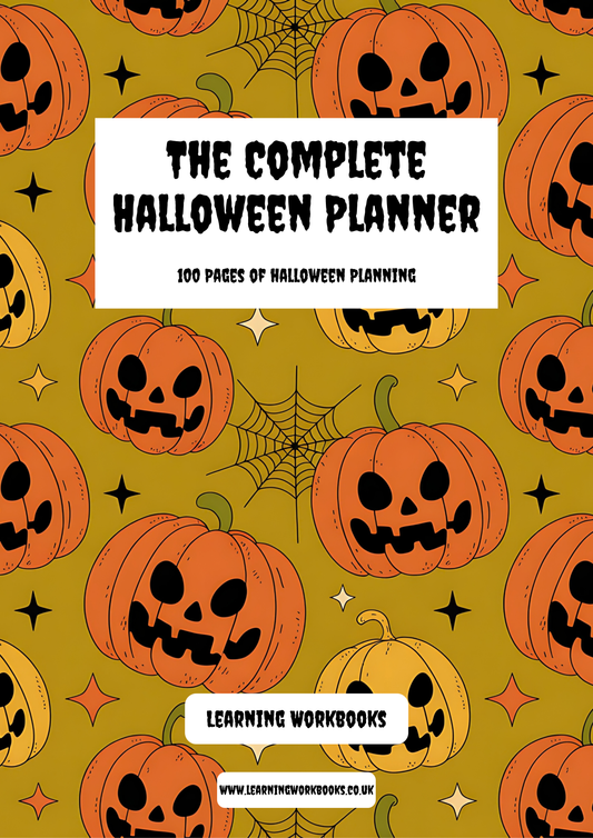 The Complete Halloween Planner / Design 6 / 100 Pages of Printable Halloween Planning Sheets