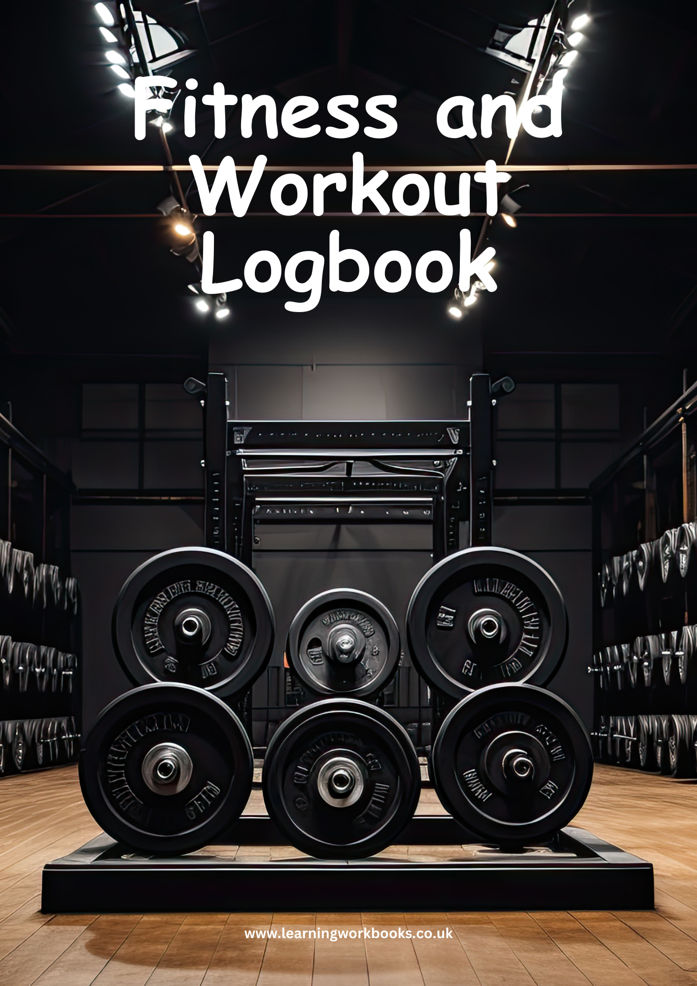 Fitness and Workout Logbook 11 (downloadable digital product)