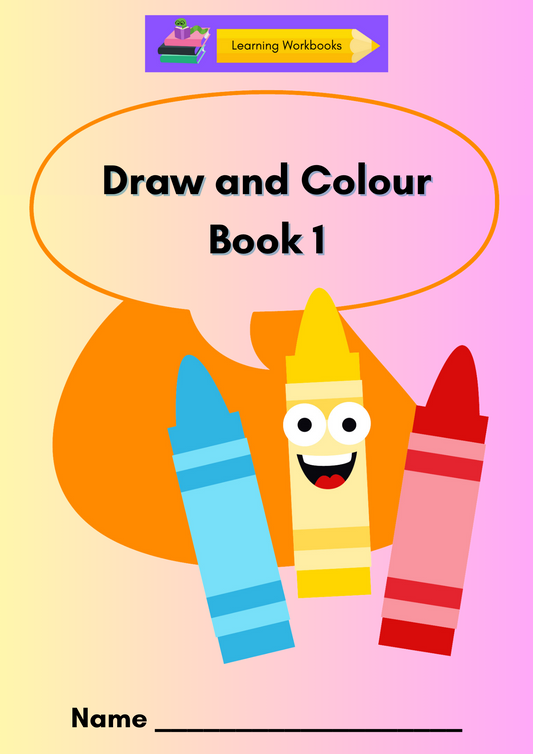 Draw and Colour Book 1