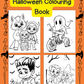 Baby Monsters Halloween Colouring Book