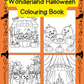 Pumpkin Spice Wonderland Halloween Colouring Book