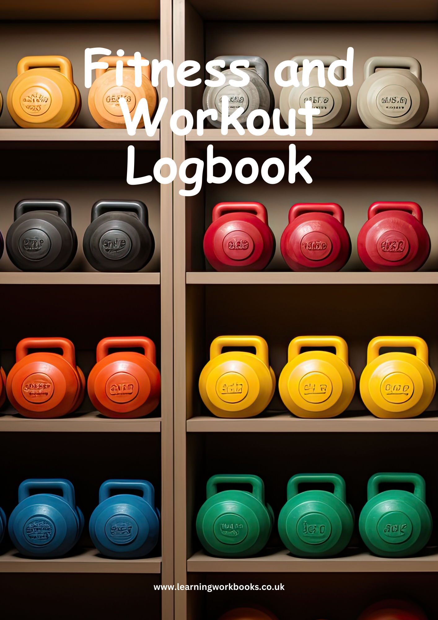 Fitness and Workout Logbook 18 (downloadable digital product)