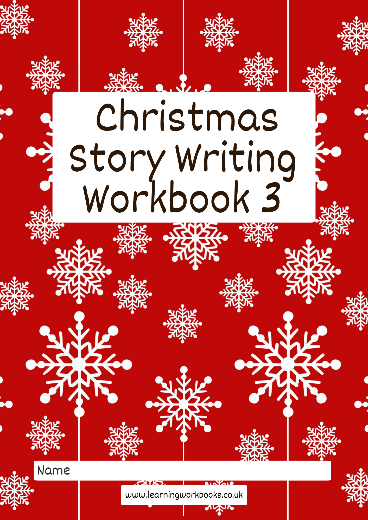Christmas Story Writing Workbook 3 (downloadable digital product)
