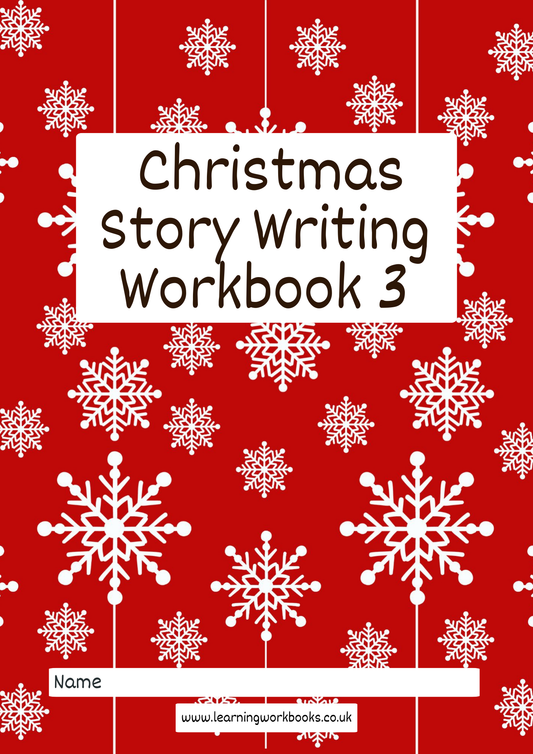 Christmas Story Writing Workbook 3 (downloadable digital product)
