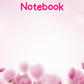 Pink Tulips A4 Lined Notebook (Downloadable Ebook)