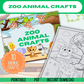 Zoo Animal Crafts (downloadable digital product)