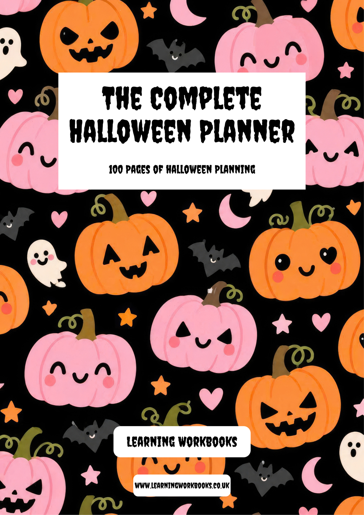 The Complete Halloween Planner / Design 11 / 100 Pages of Printable Halloween Planning Sheets