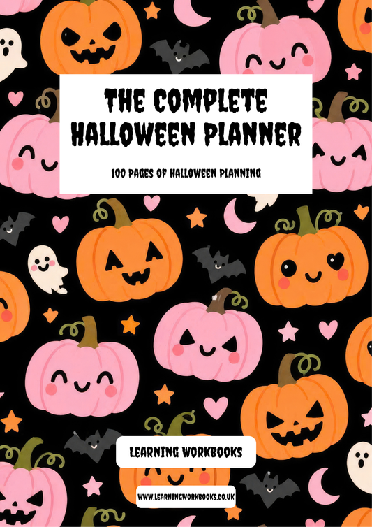 The Complete Halloween Planner / Design 11 / 100 Pages of Printable Halloween Planning Sheets
