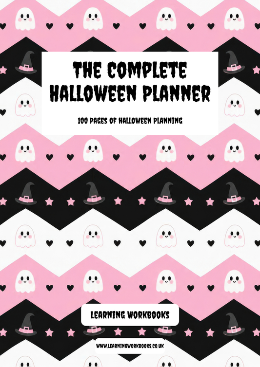 The Complete Halloween Planner / Design 5 / 100 Pages of Printable Halloween Planning Sheets