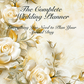 The Complete Wedding Planner – Design Number 1: Ivory and Gold Flowers (downloadable, high quality print, 100 pages)
