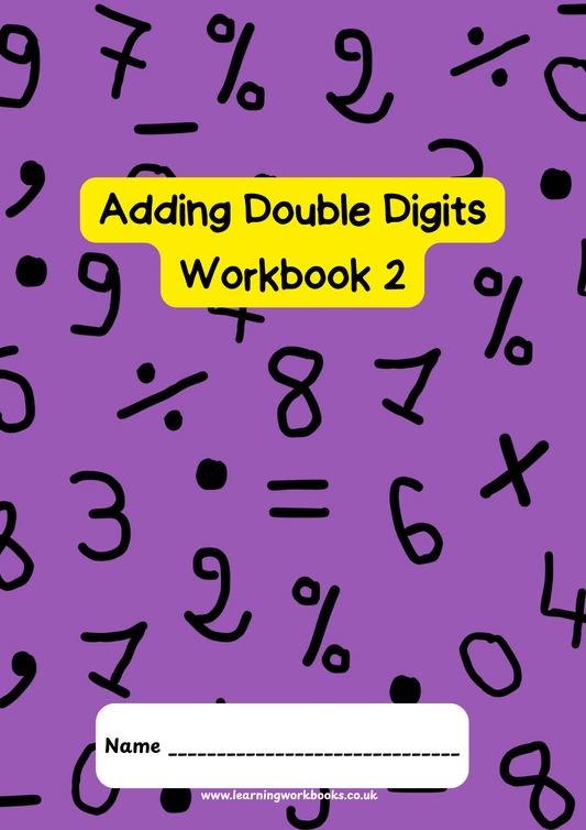Adding Double Digits Workbook 2 (downloadable digital product)