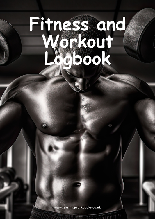 Fitness and Workout Logbook 7 (downloadable digital product)