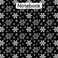 Snowflake A4 Lined Notebook 1 (downloadable digital product)