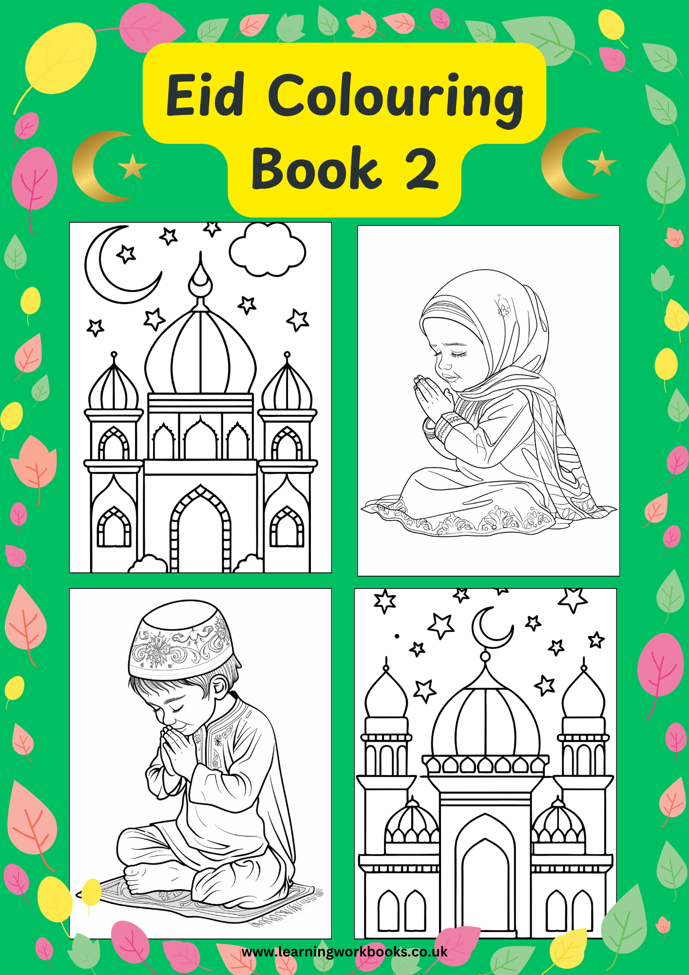 Eid Colouring Book 2 (downloadable digital product)