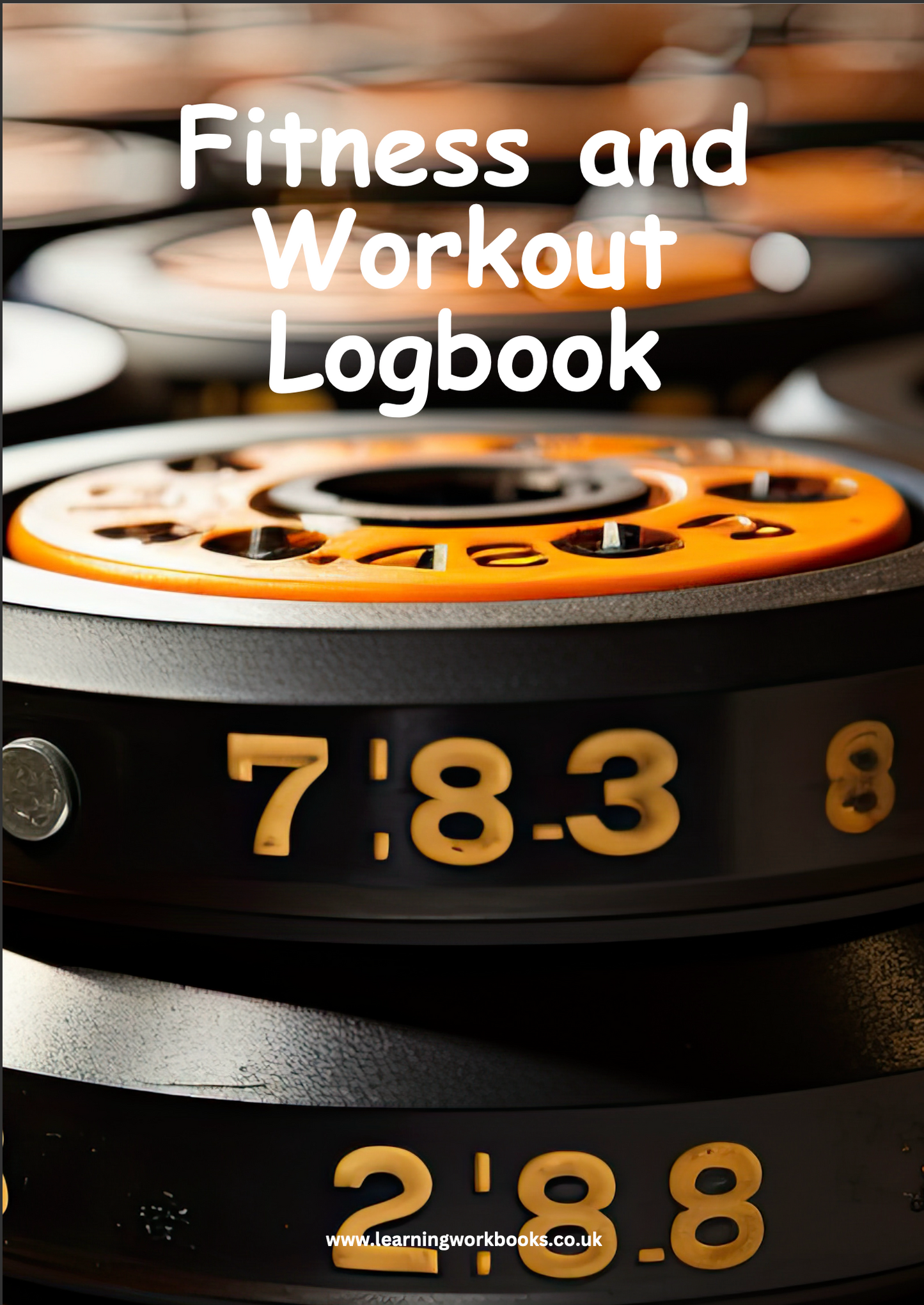 Fitness and Workout Logbook 30 (downloadable digital product)