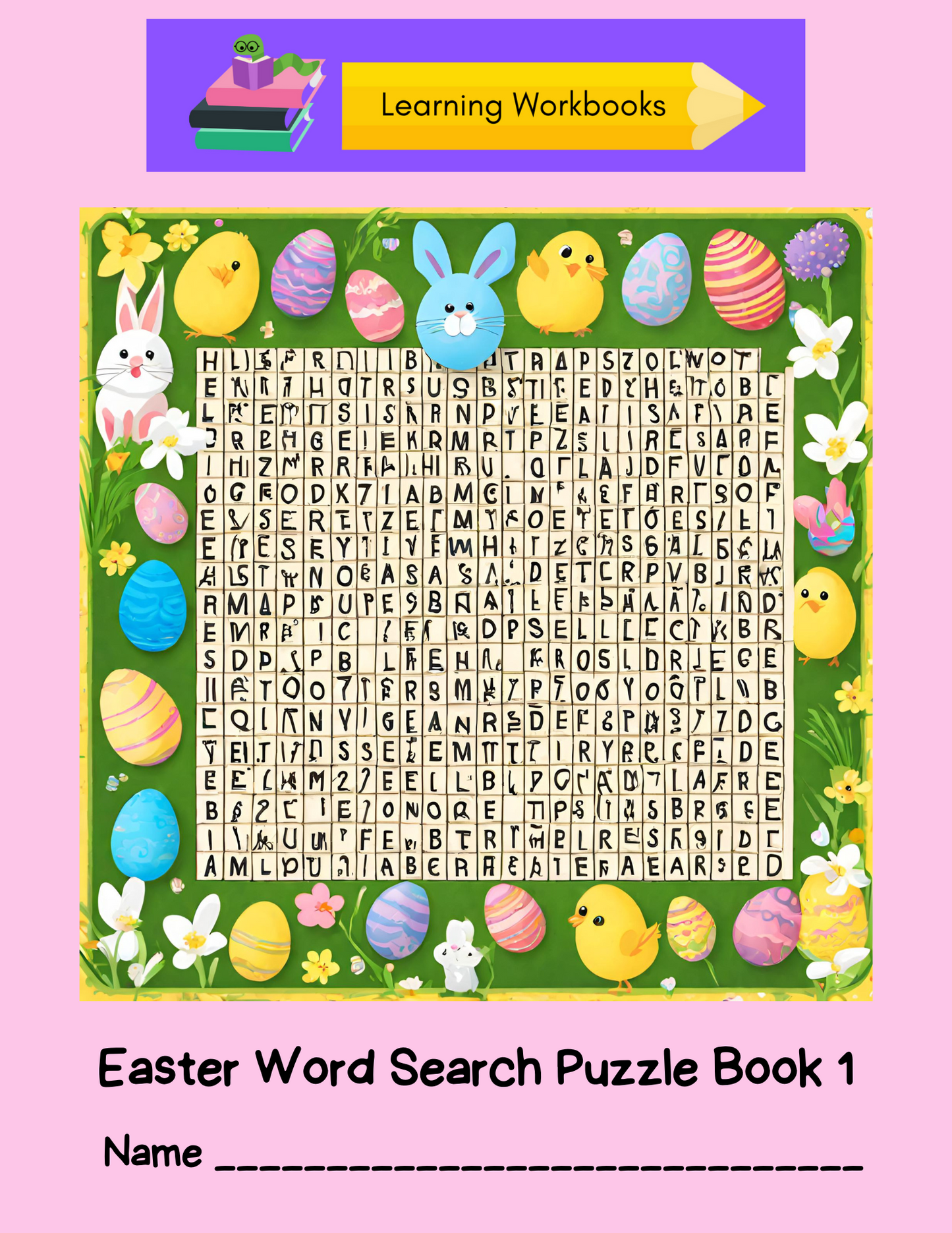 Easter Word Search Puzzle Book 1