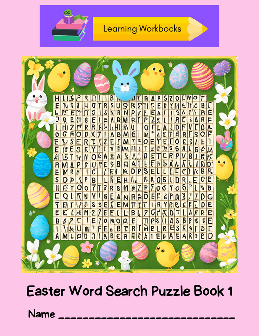 Easter Word Search Puzzle Book 1