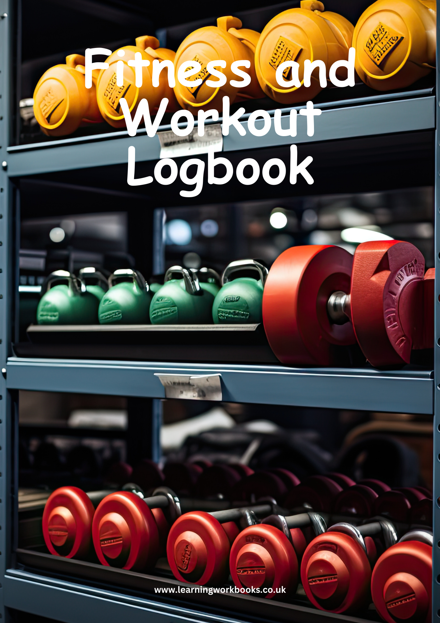 Fitness and Workout Logbook 15 (downloadable digital product)