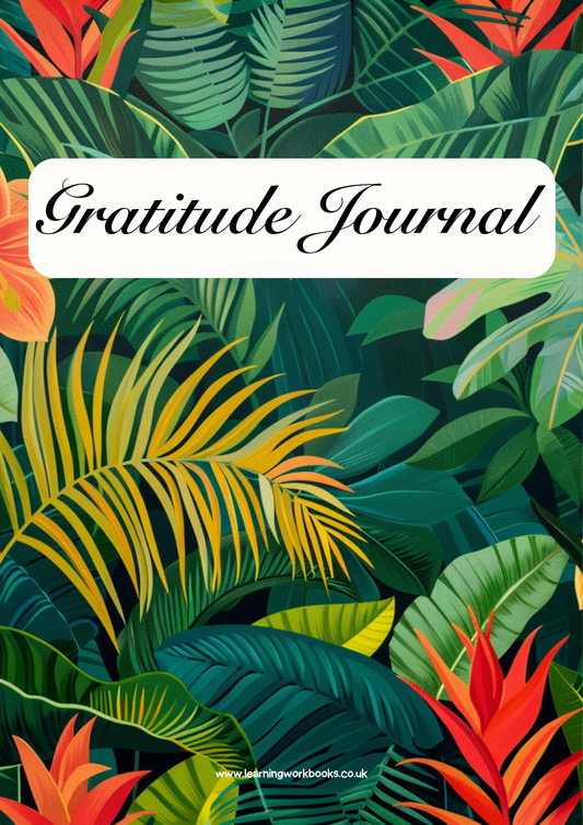 Jungle Patterns Gratitude Journal 10