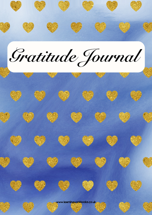 Gold Heart Gratitude Journal 2