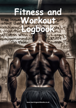 Fitness and Workout Logbook 5 (downloadable digital product)