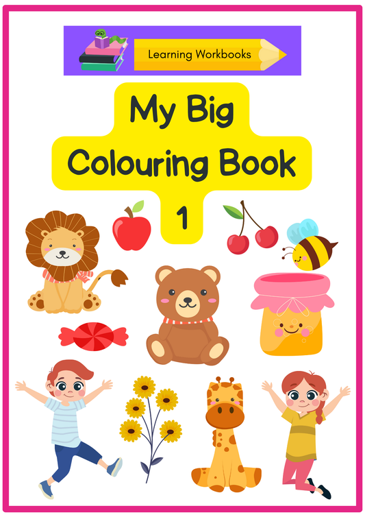 My Big Colouring Book 1 (100 pages)