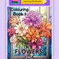 Flowers on Windowsill Colouring Book 1