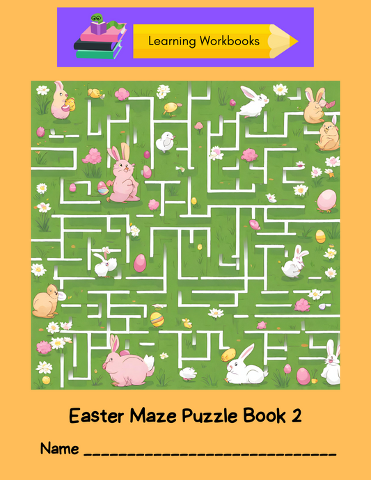 Easter Maze Puzzle Book 2