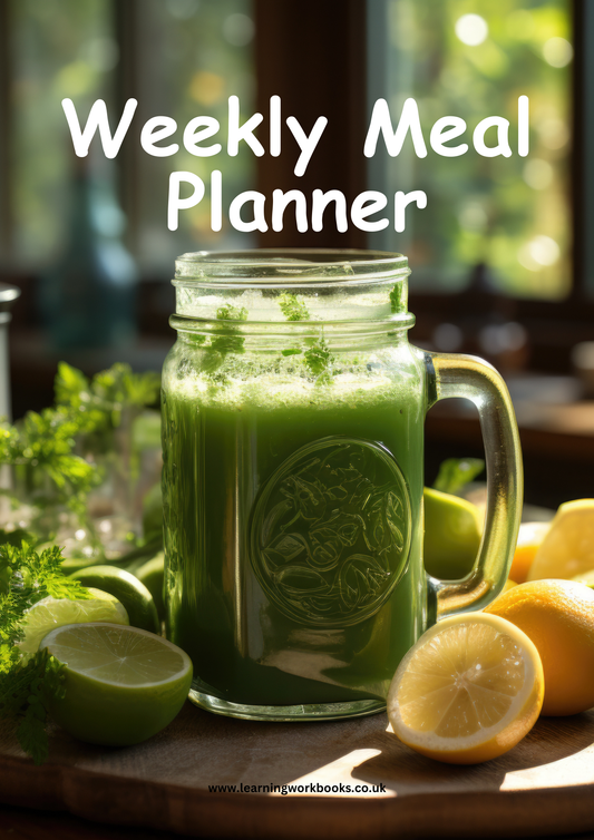 Weekly Meal Planner 12 (downloadable digital product)