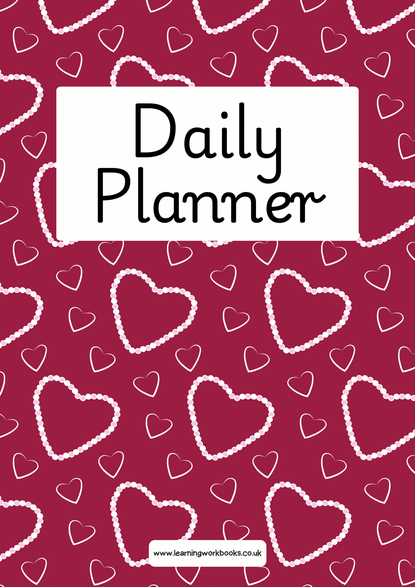 Daily Planner 4 (downloadable digital product)