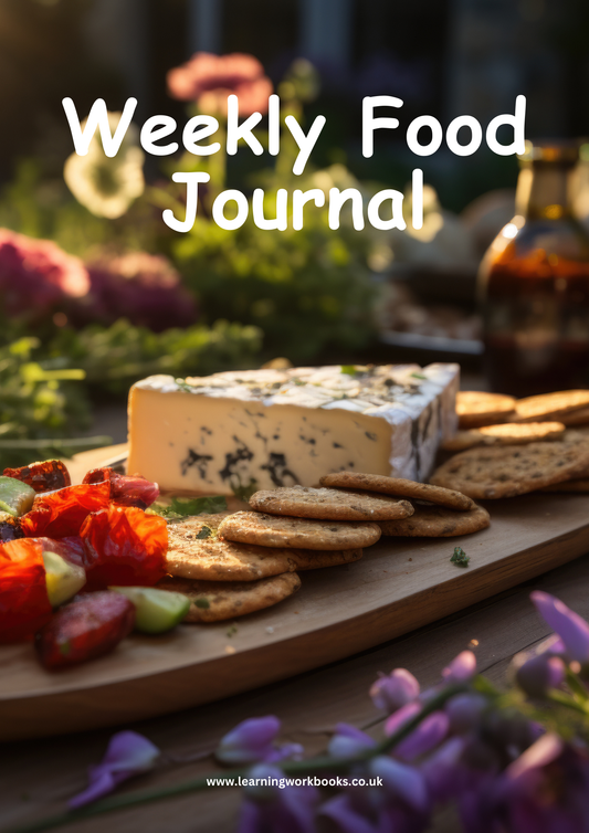 Weekly Food Journal 10 (downloadable digital product)