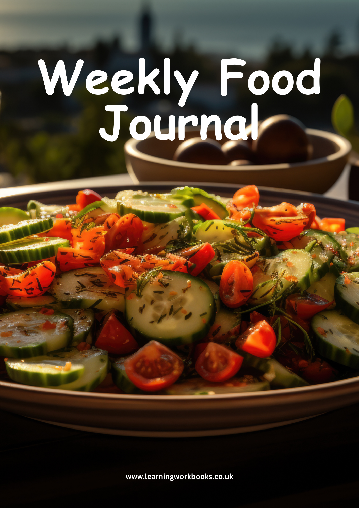 Weekly Food Journal 4 (downloadable digital product)