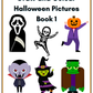 Draw and Colour Halloween Pictures Book 1