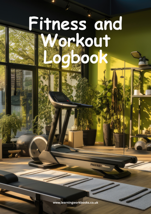 Fitness and Workout Logbook 4 (downloadable digital product)