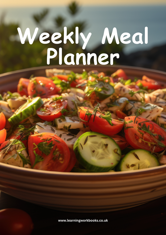 Weekly Meal Planner 6 (downloadable digital product)