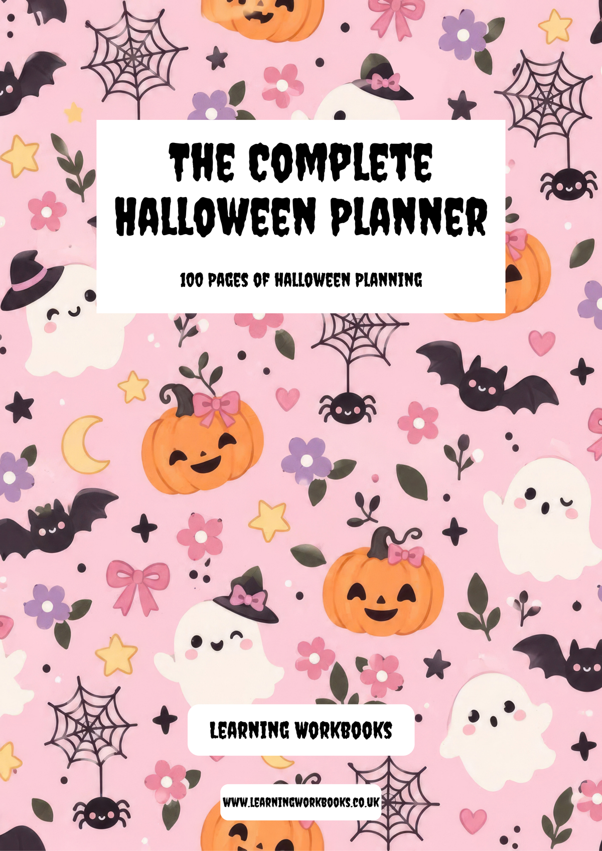 The Complete Halloween Planner / Design 1 / 100 Pages of Printable Halloween Planning Sheets