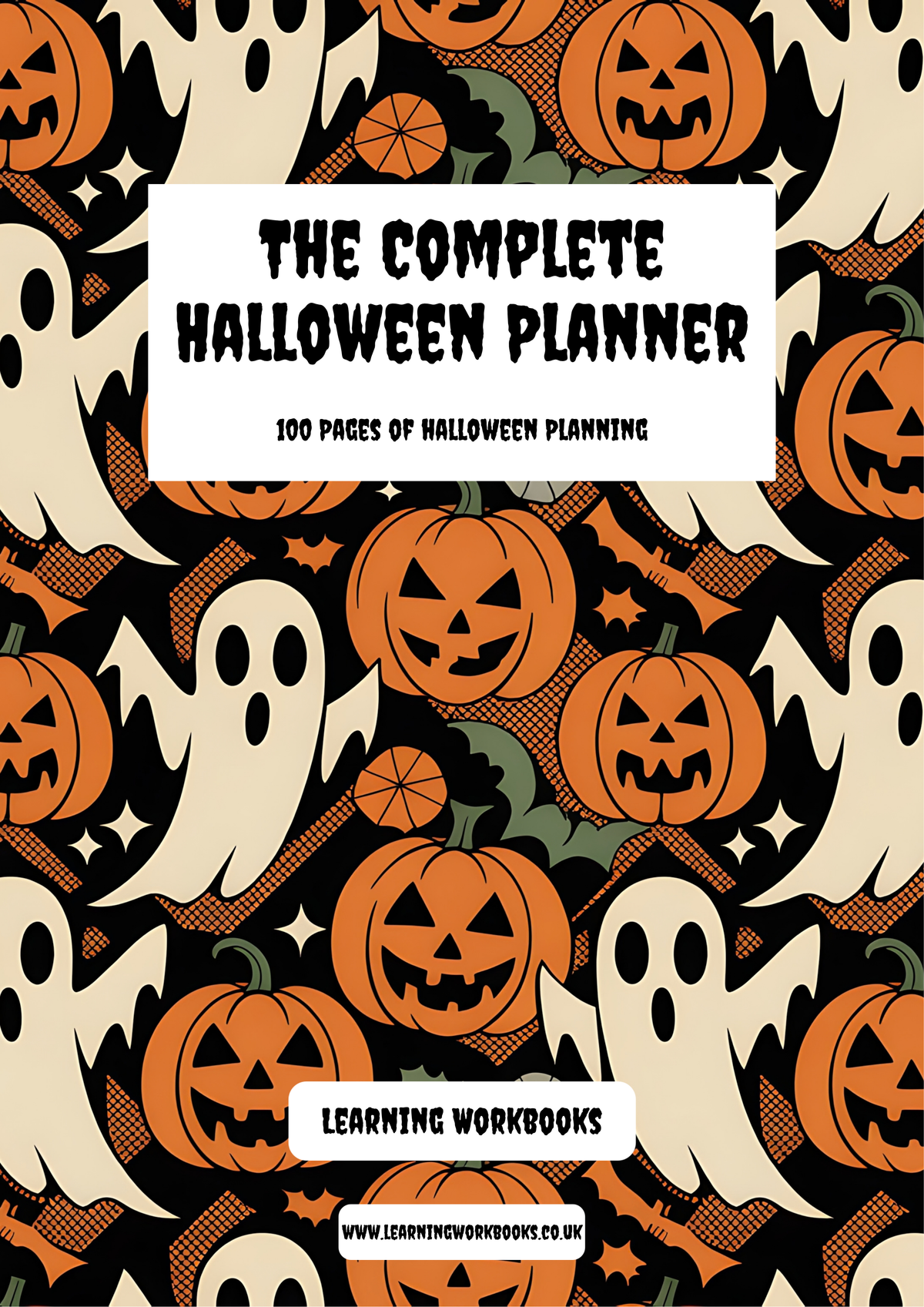 The Complete Halloween Planner / Design 9 / 100 Pages of Printable Halloween Planning Sheets