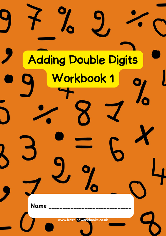 Adding Double Digits Workbook 1 (downloadable digital product)